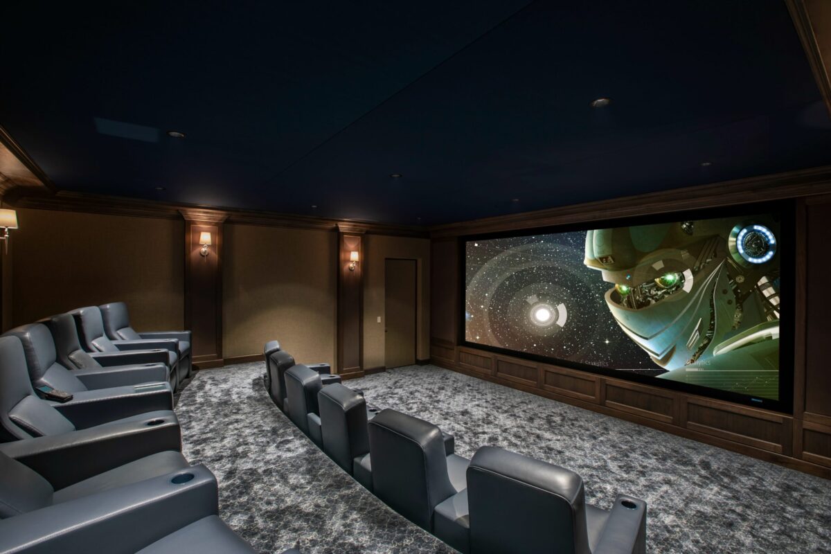 A Custom Home Theater From Start to Finish