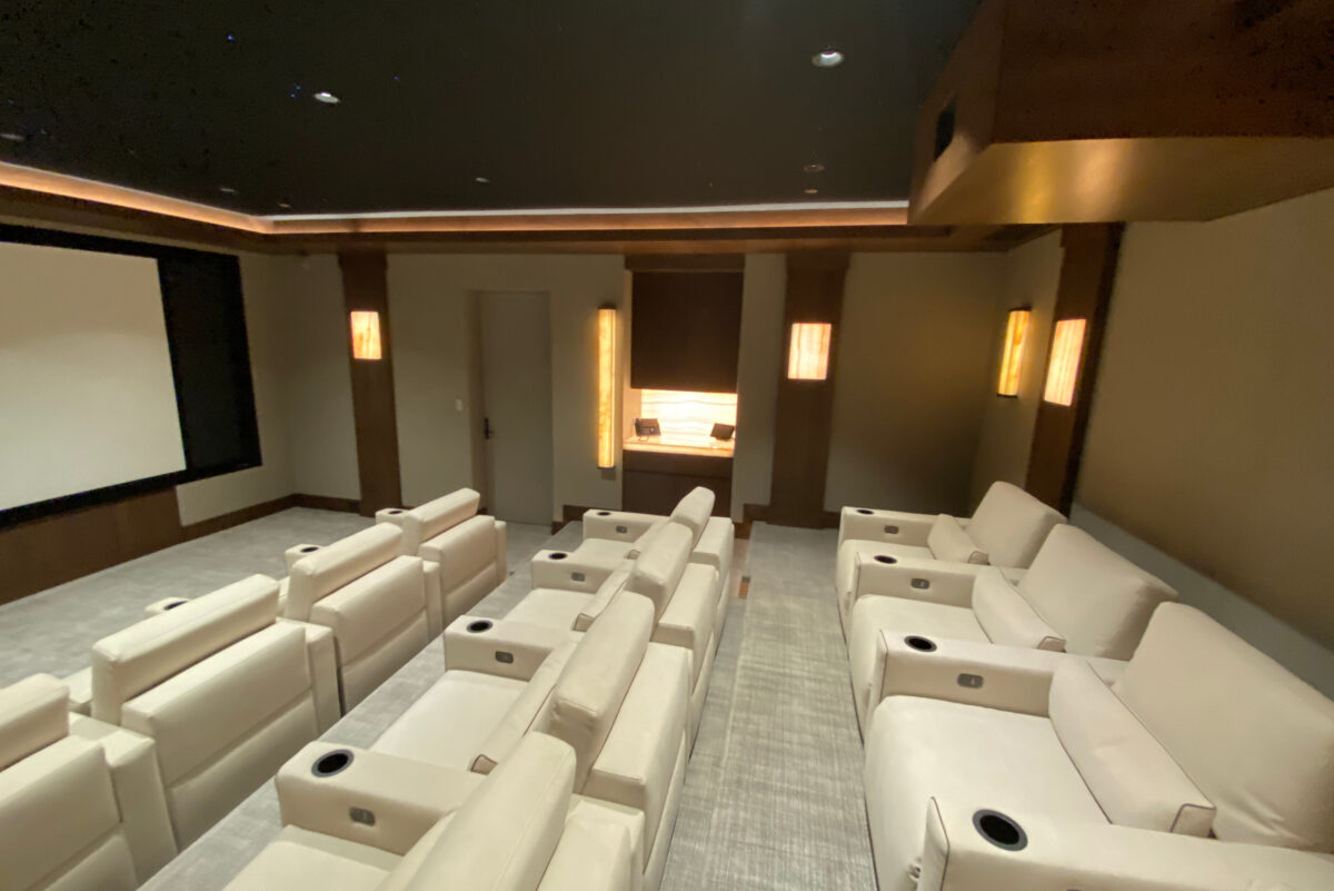 A Home Theater in Beverly Hills – Tight Deadline, Perfect Execution, and a Successful Unveiling